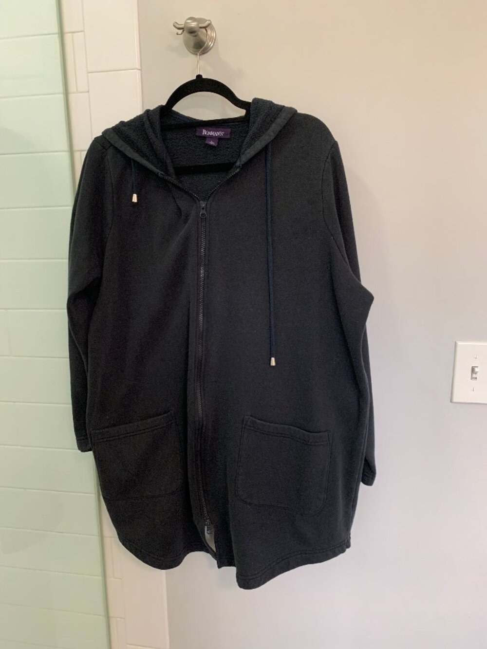 Roaman's womens hoodie sz L
